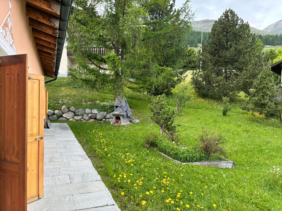Chesa Champagna - Madulain Apartment in Canton of Grisons
