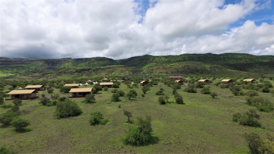 Property building, Natural landscape, Bird's eye view