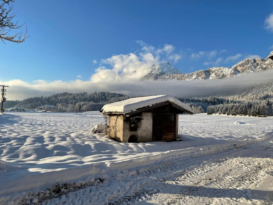 Winter, Mountain view