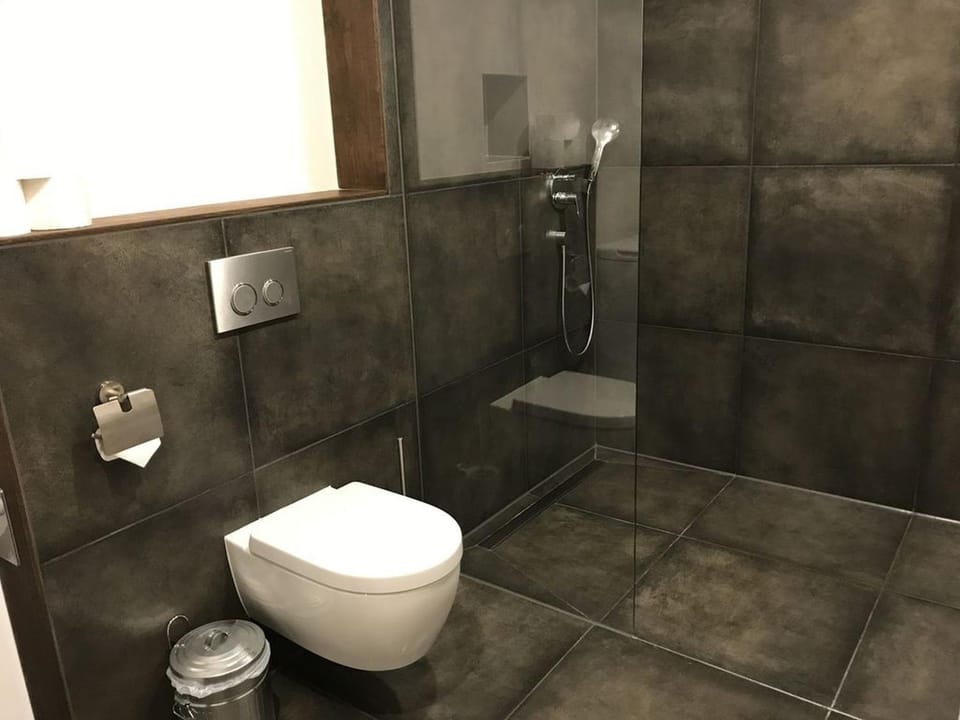 Bathroom, Living room