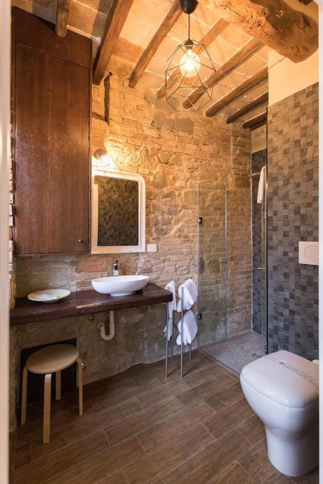 Shower, Bathroom, towels