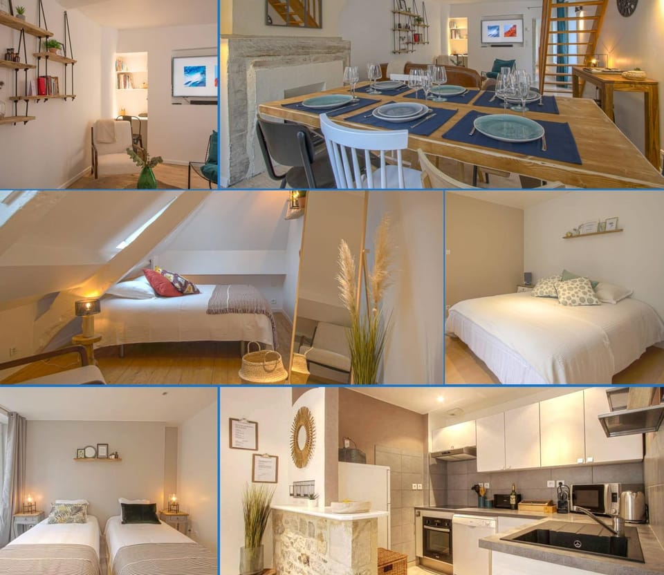 Bed, Living room, Photo of the whole room, Dining area, Bedroom, oven