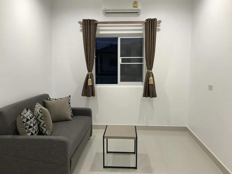 Living room, air conditioner