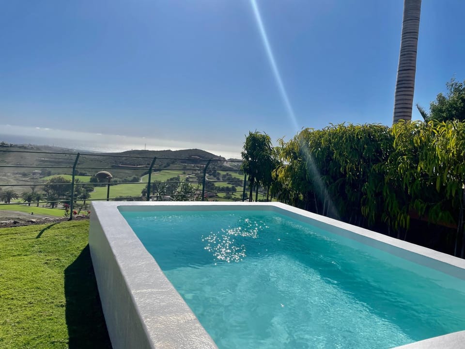 Natural landscape, Pool view, Swimming pool