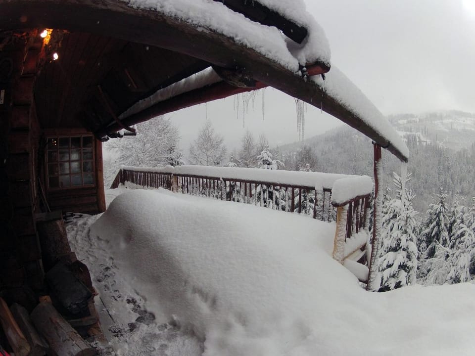 Natural landscape, Winter, Mountain view