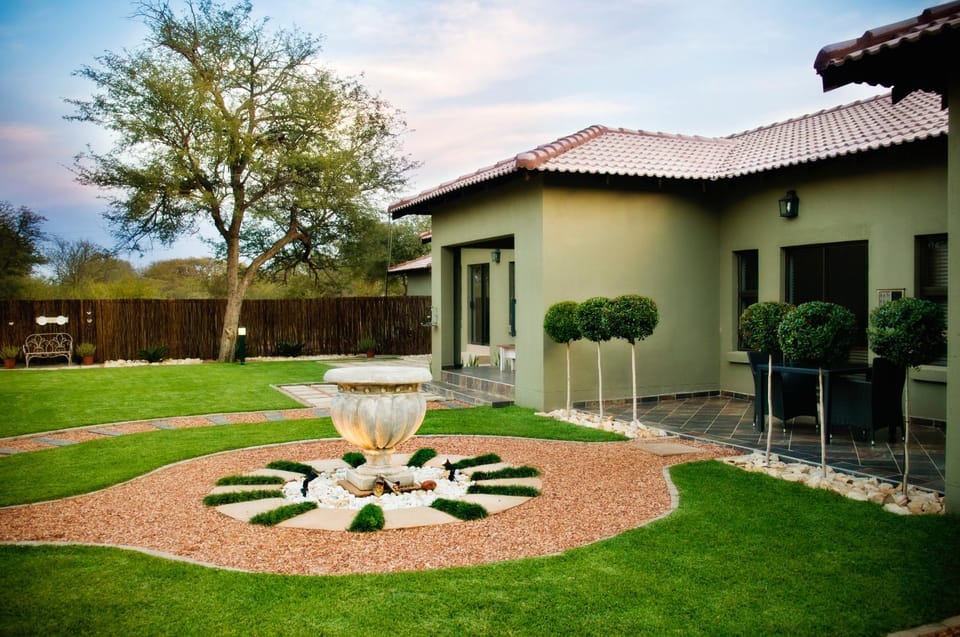 Property building, Garden
