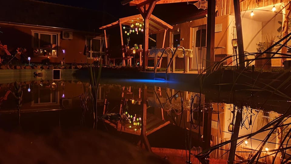 Property building, Night