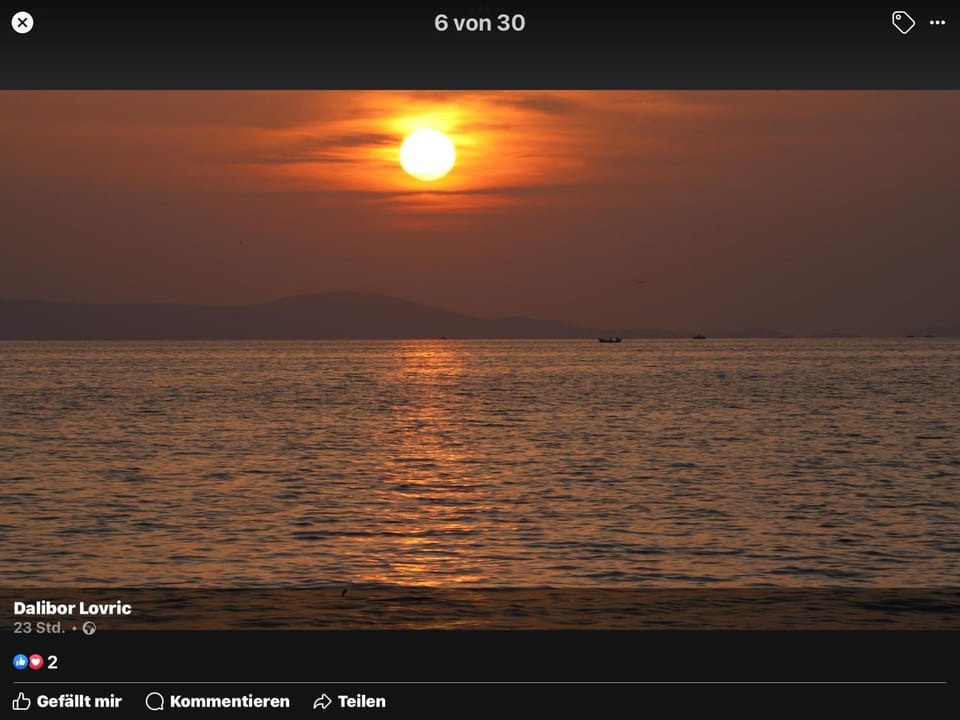 Natural landscape, Beach, Sea view, Sunset