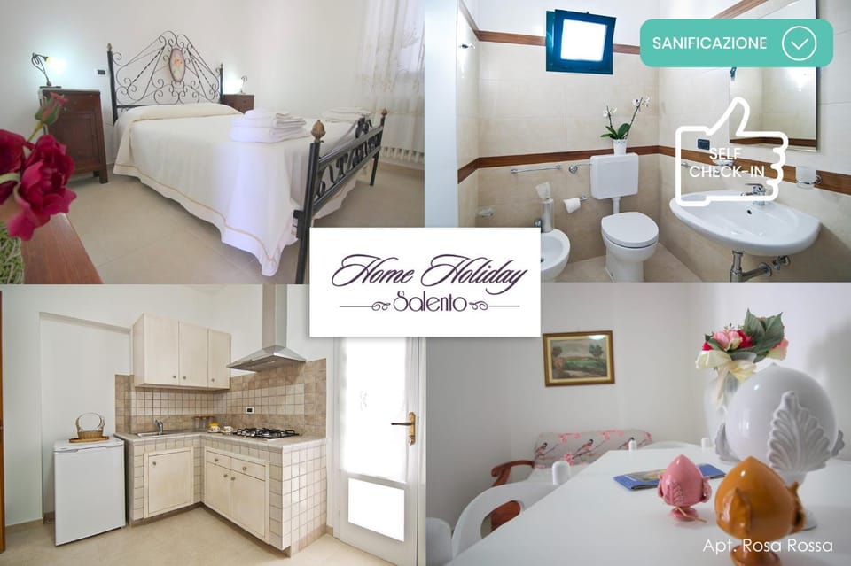 Bed, Bathroom, Kitchen or kitchenette, Photo of the whole room, Logo/Certificate/Sign, Bedroom, towels