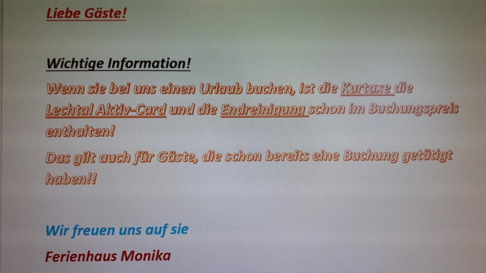 Ferienhaus Monika House in Tyrol
