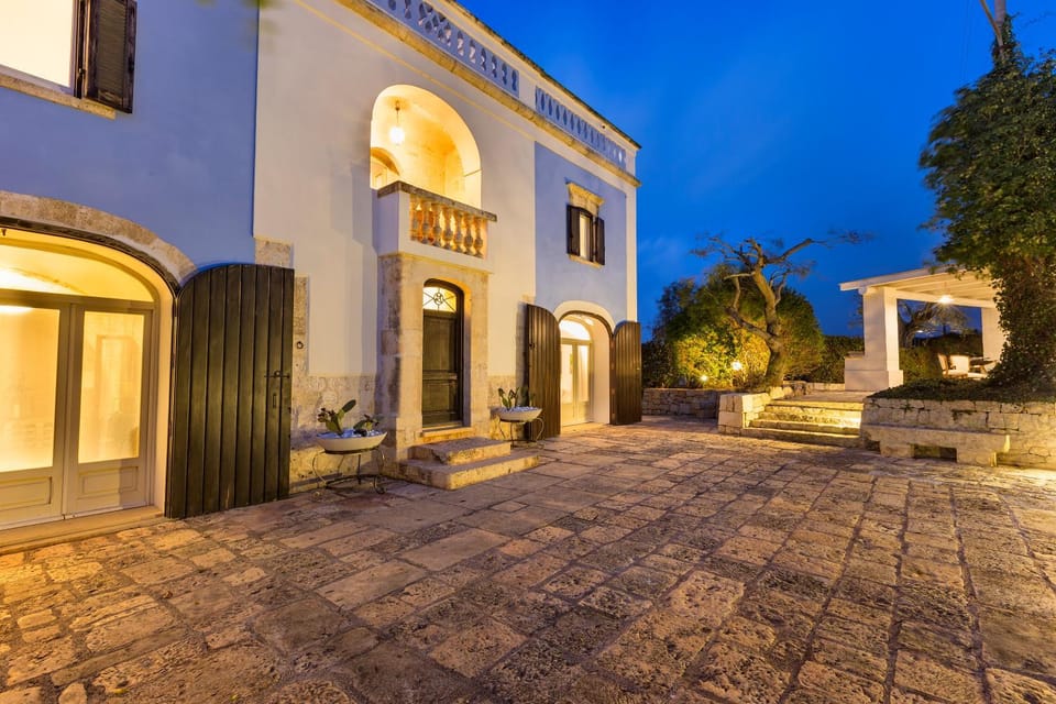 Property building, Sunset