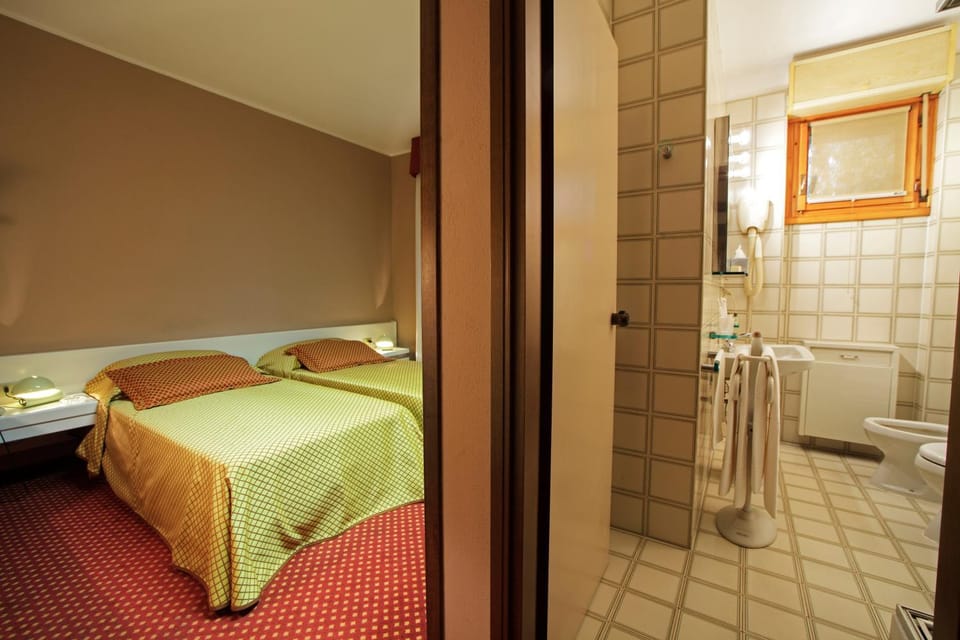 Bed, Bathroom, Photo of the whole room