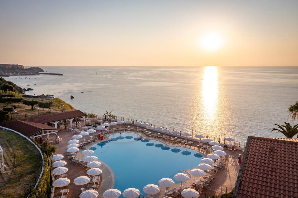 Sea view, Swimming pool, Sunset