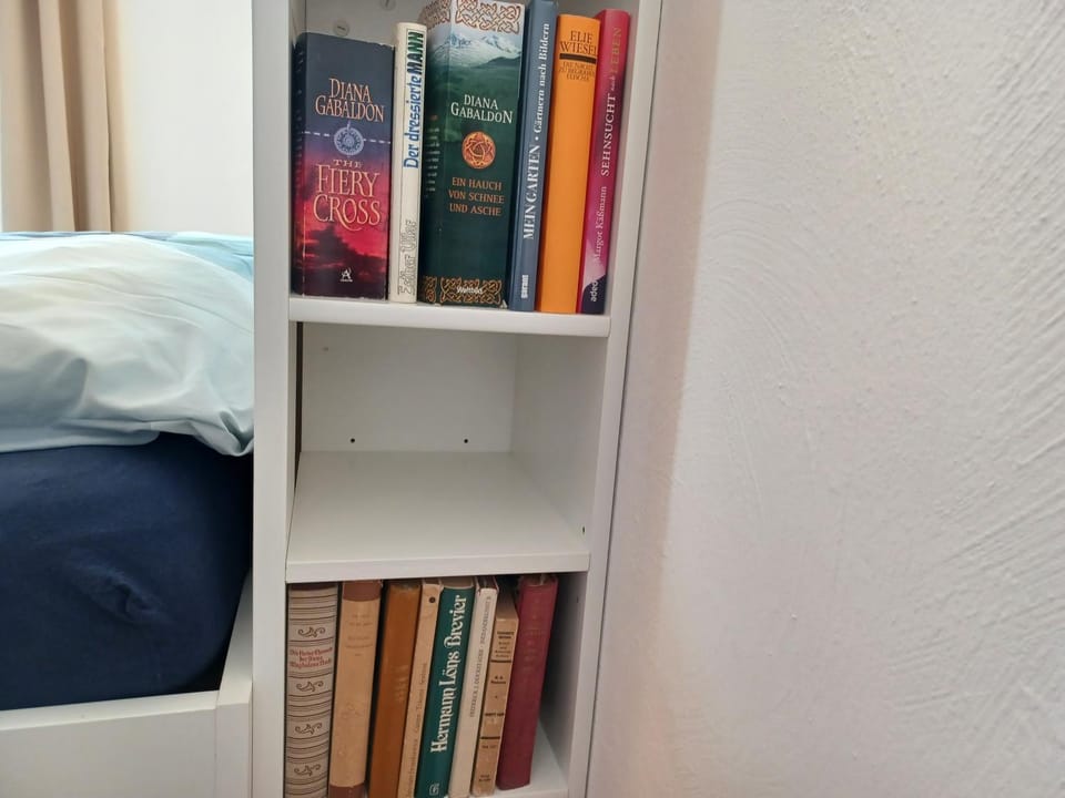 Bed, Library, Bedroom