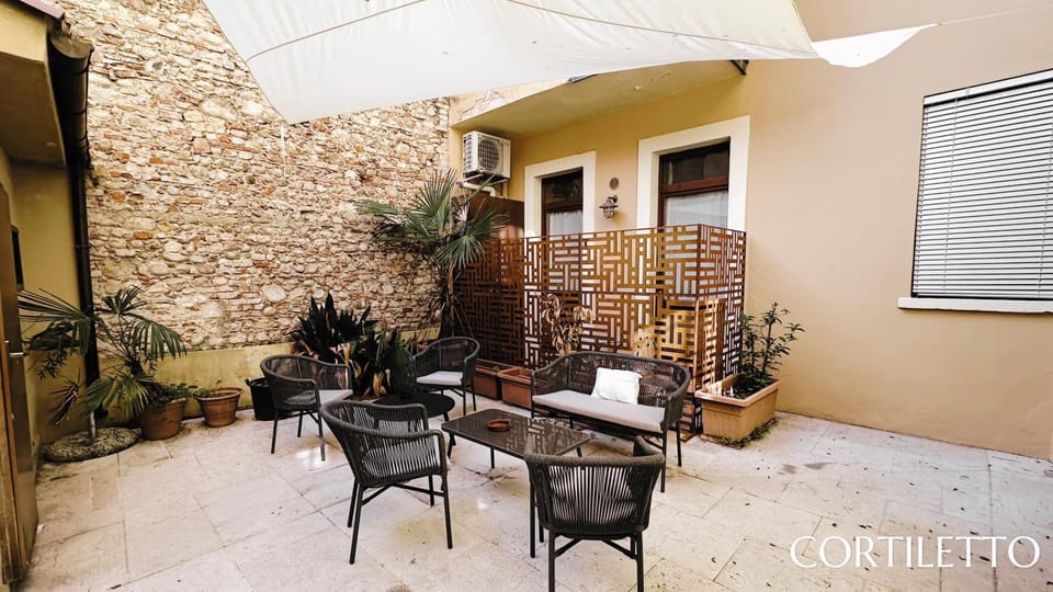 Property building, Patio