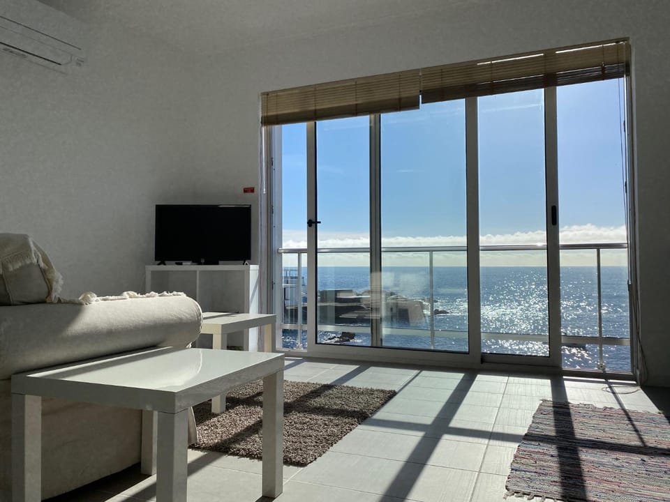 Living room, Seating area, Sea view