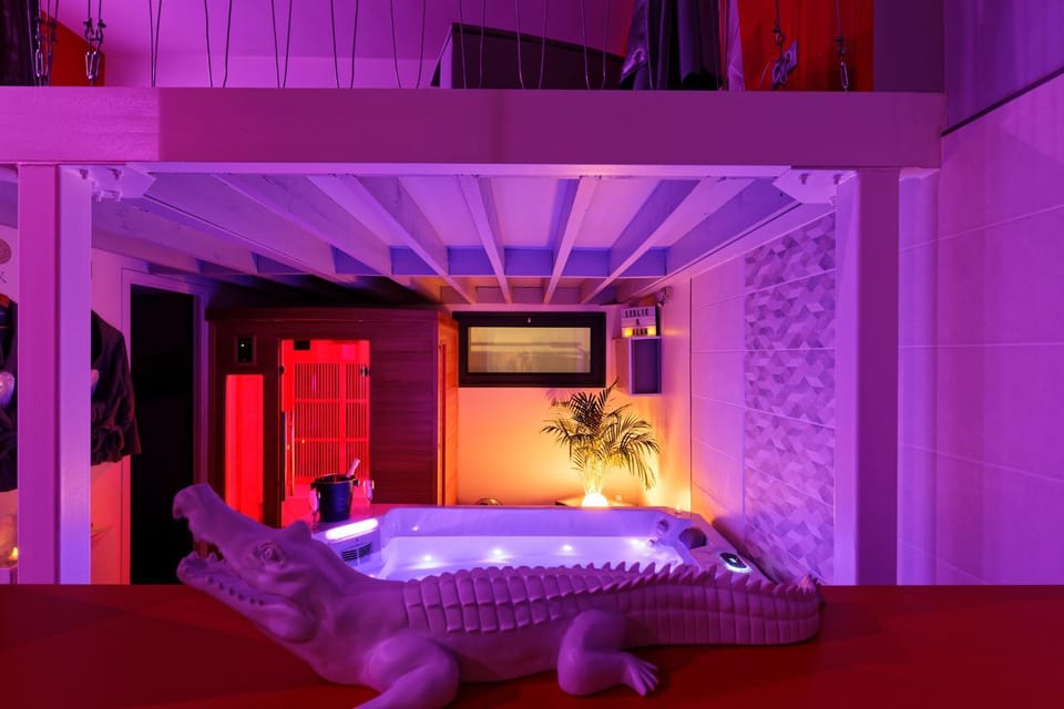 Romance Spa lofts haut de gamme avec sauna Apartment in Le Havre