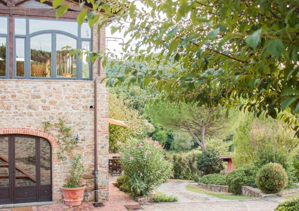 Property building, Spring, Day, Garden view