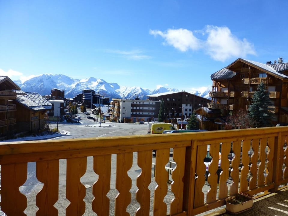 Studio 4 pers. 23m² - Centre, Télécentre, Animaux OK, Terrasse Sud - FR-1-405-182 Apartment in Huez