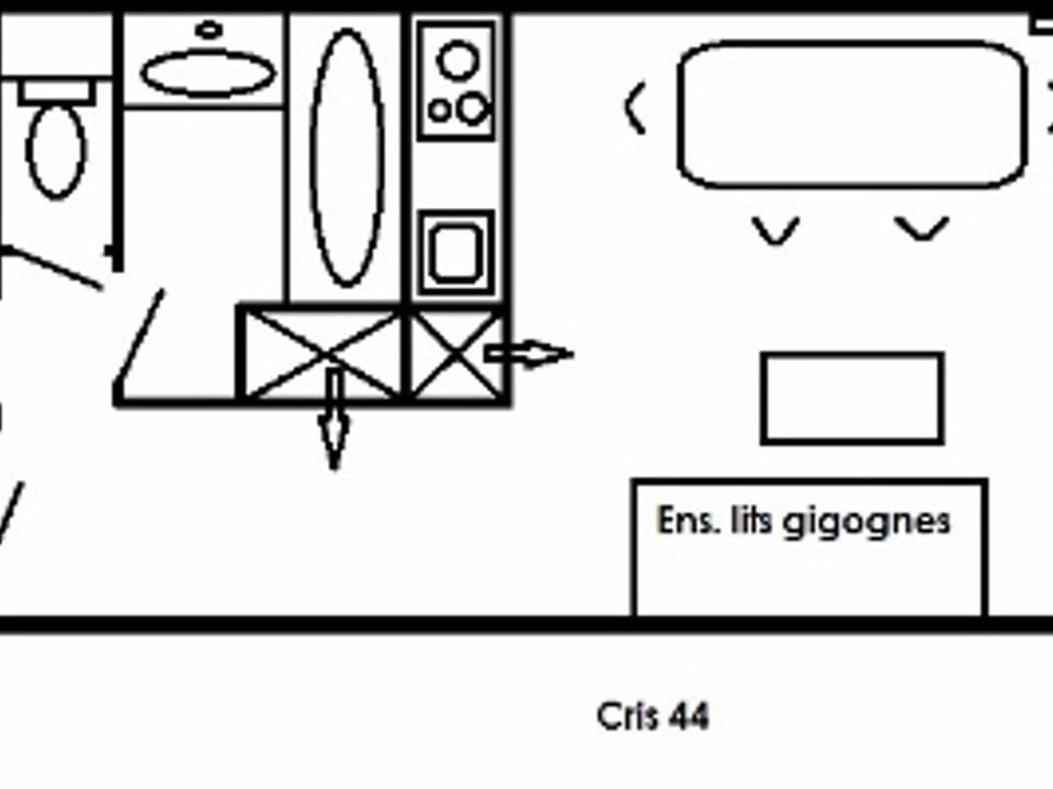 Appartement cosy à Méribel pour 4 pers., proche commodités - FR-1-411-654 Apartment in Les Allues