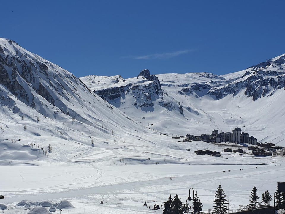 Appartement dernier étage Tignes Le Lac, 5 pièces, 8-10 pers, balcon sud, TV BOSE - FR-1-641-81 Apartment in Tignes