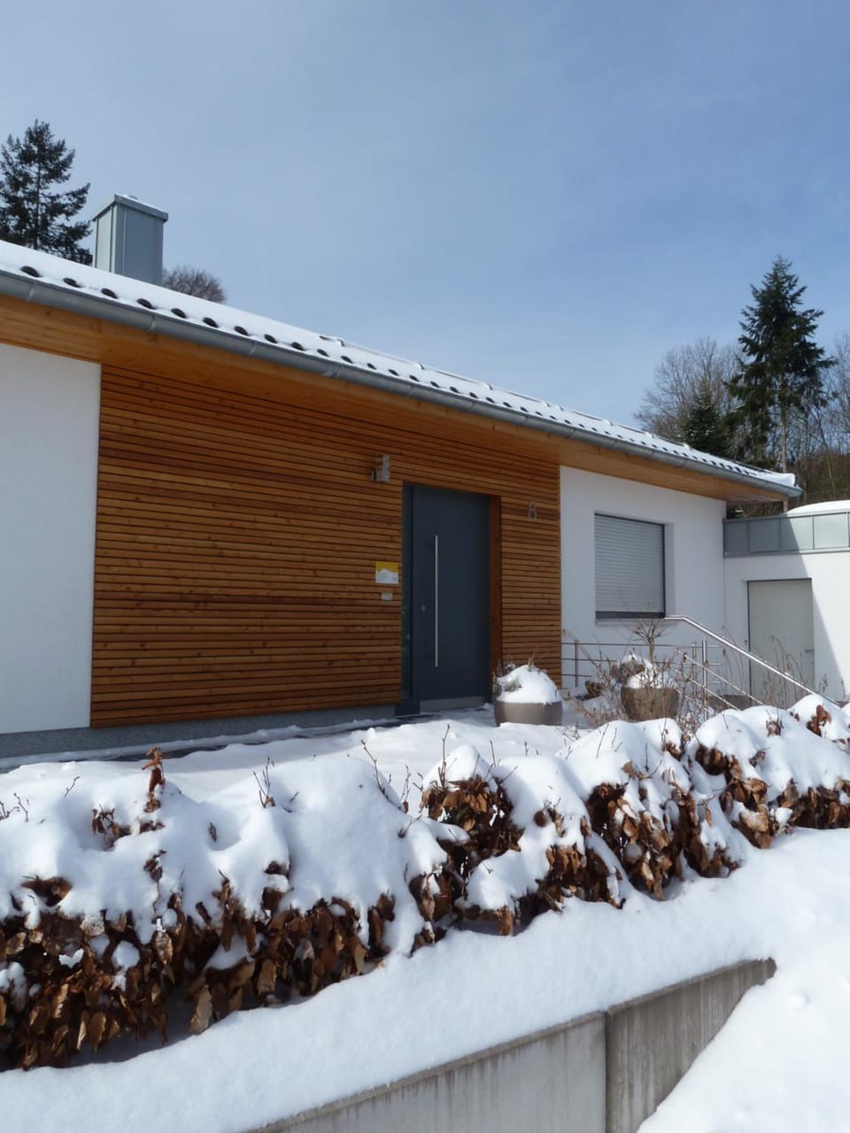 Property building, Winter