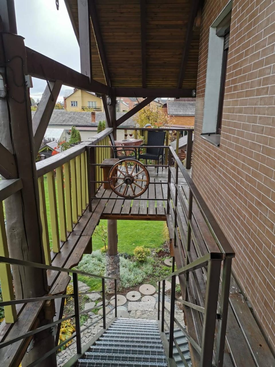 Balcony/Terrace, Garden view