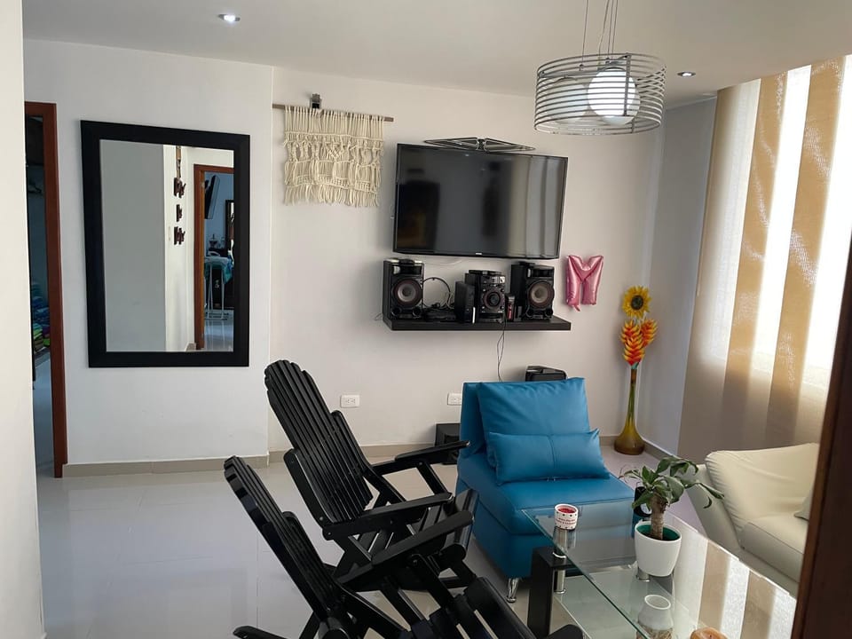 APARTMENT WHITE BOCAGRANDE - Los Delfines Apartment in Cartagena