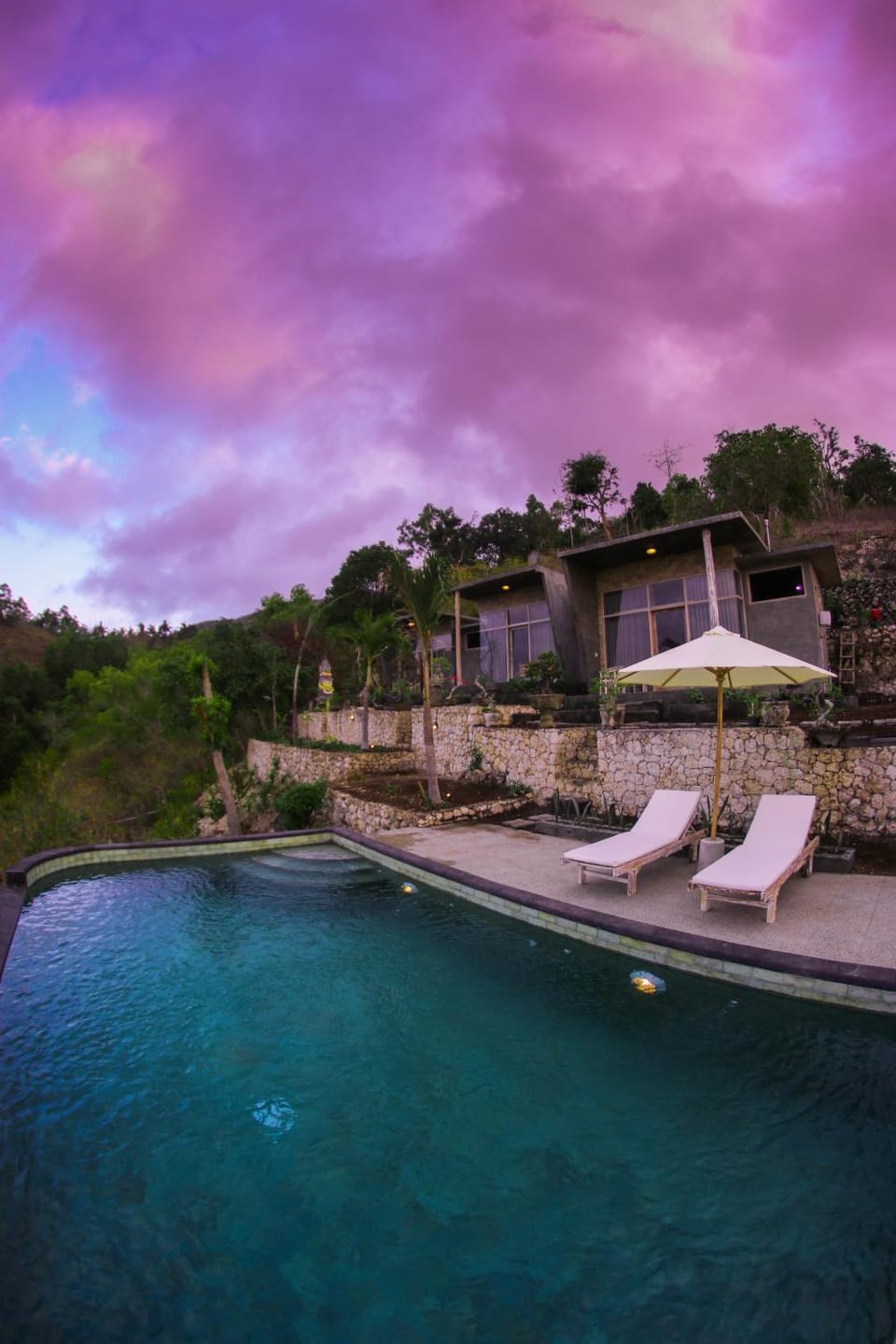 Property building, Pool view, Swimming pool