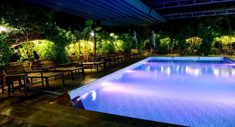 Natural landscape, Pool view, Swimming pool