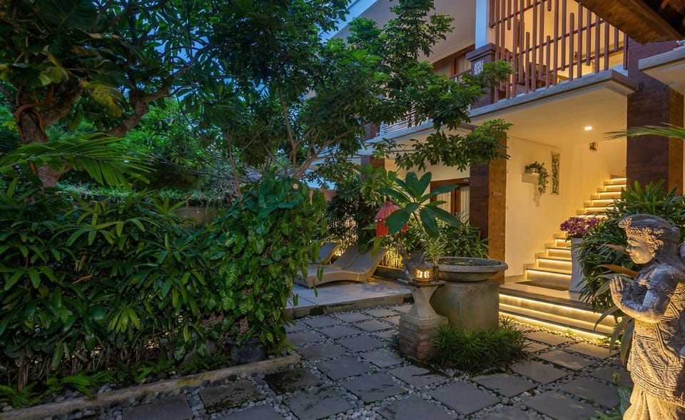 Property building, Garden
