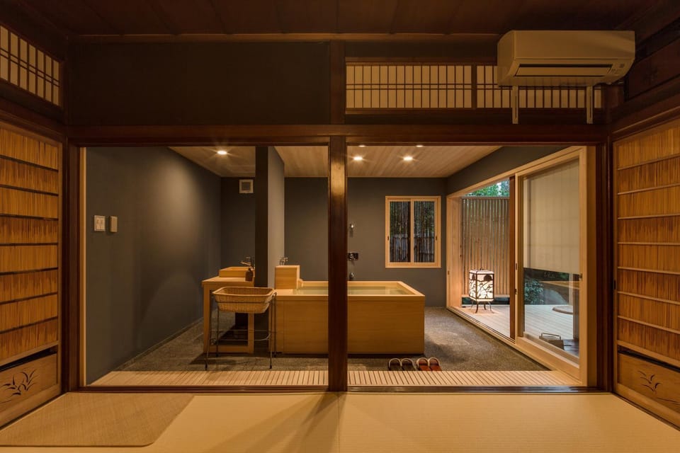 Garden, Hot Spring Bath, Hot Tub, Photo of the whole room, Open Air Bath