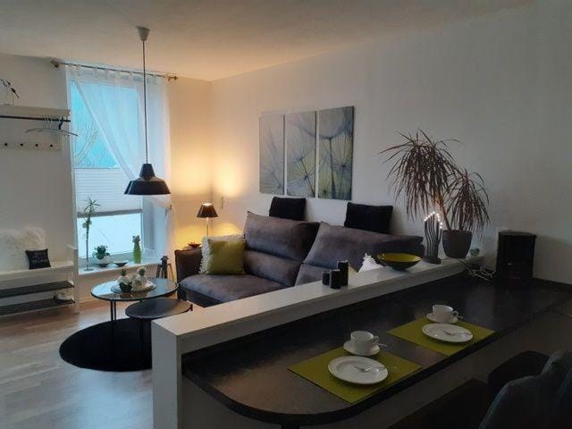 Op-England-I-mit-Terrasse-grossem-Garten Apartment in Nordstrand