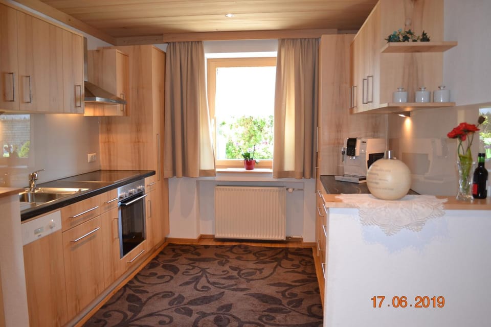 Kitchen or kitchenette, dishwasher, oven, stove, toaster