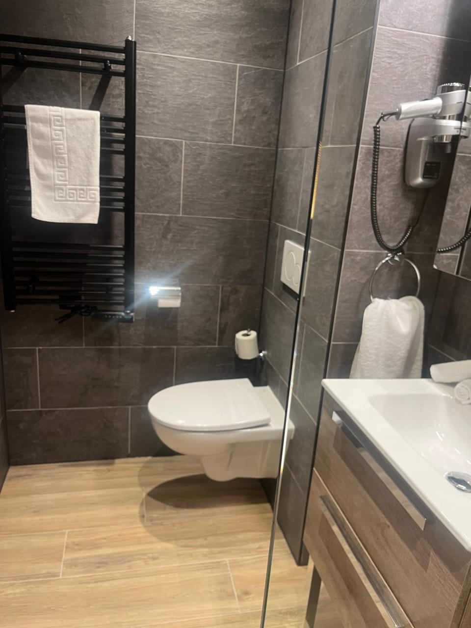 Shower, Toilet, Bathroom, towels