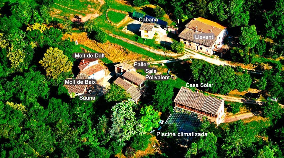 El Paller del Molí de la Plana House in Garrotxa