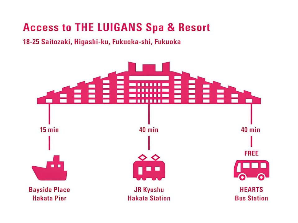 The Luigans Spa and Resort Hotel in Fukuoka