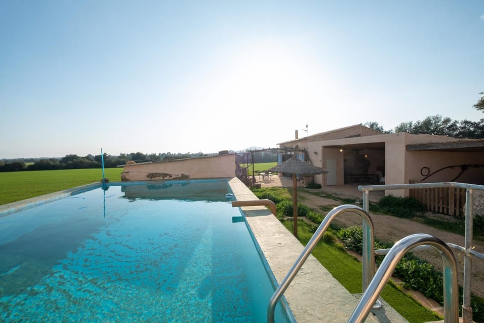 Charming finca Son Julia with pool near Porreres House in Pla de Mallorca