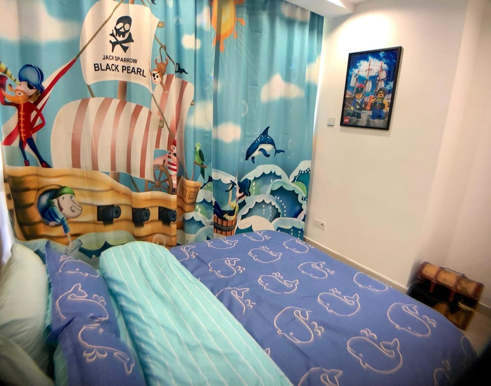 LEGOLAND - 1-8 Pax Lego themed house with Superhero, Pirates & Forest at Puteri Harbour, Encorp Marina, Iskandar, Legoland Apartment in Johor