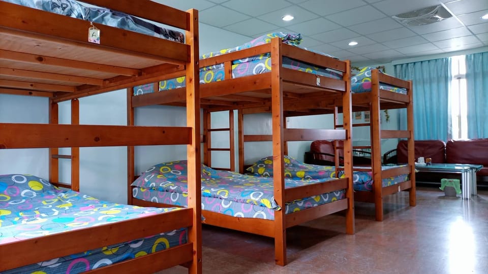 Photo of the whole room, bunk bed