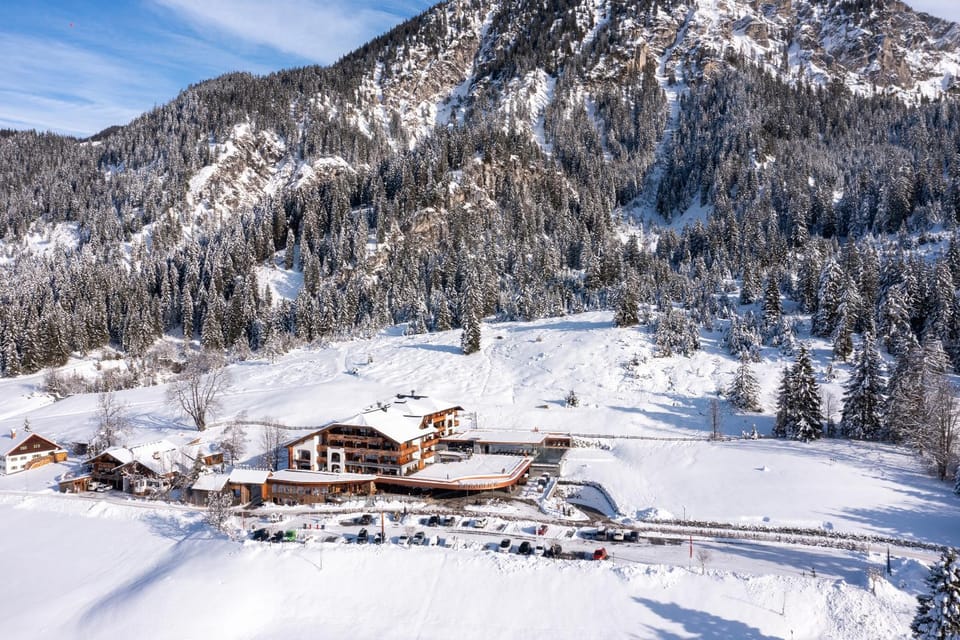 Natural landscape, Bird's eye view, Winter