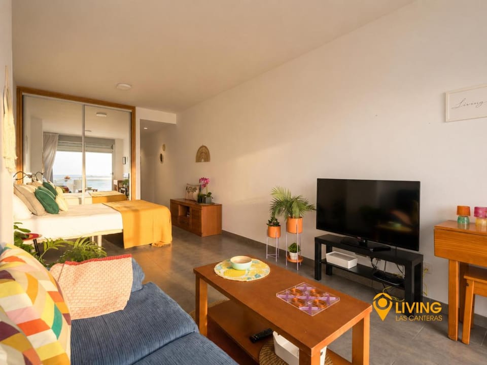 Bed, TV and multimedia, Living room, wardrobe