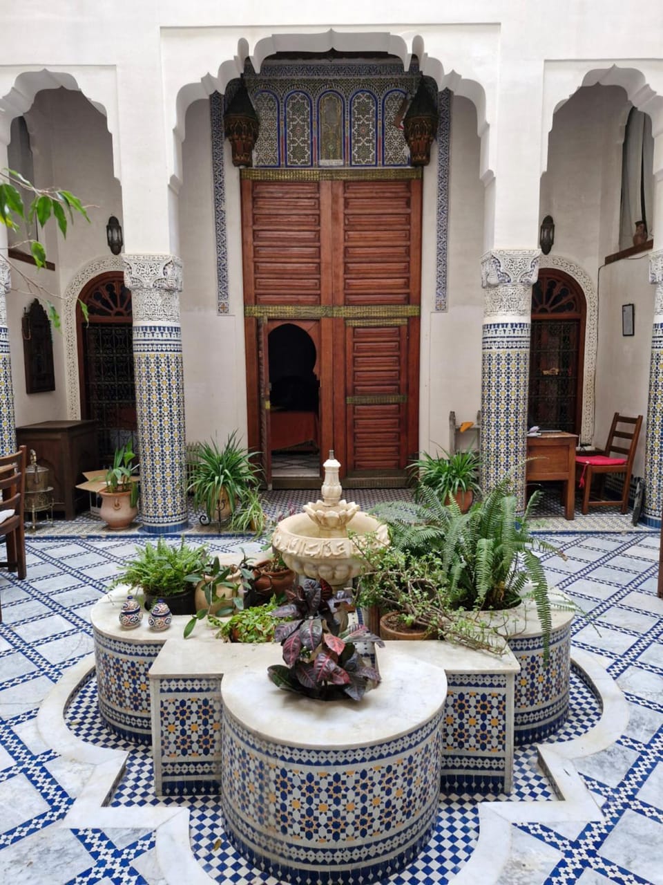 Inner courtyard view