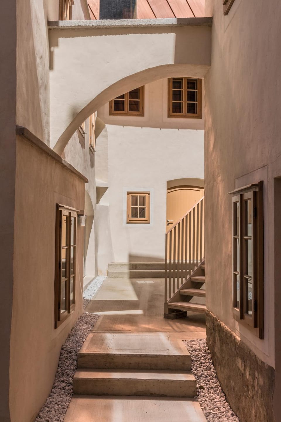Patio, Inner courtyard view