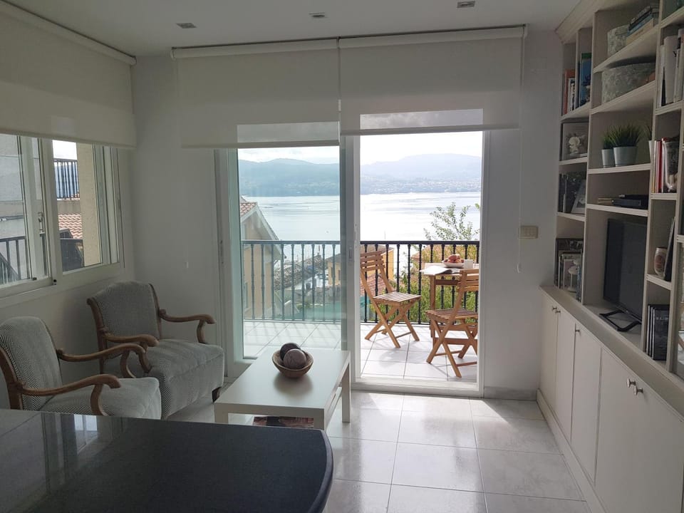 Desconectaenlasriasbaixas Coqueto apartamento en Raxó, Sanxenxo Apartment in O Morrazo