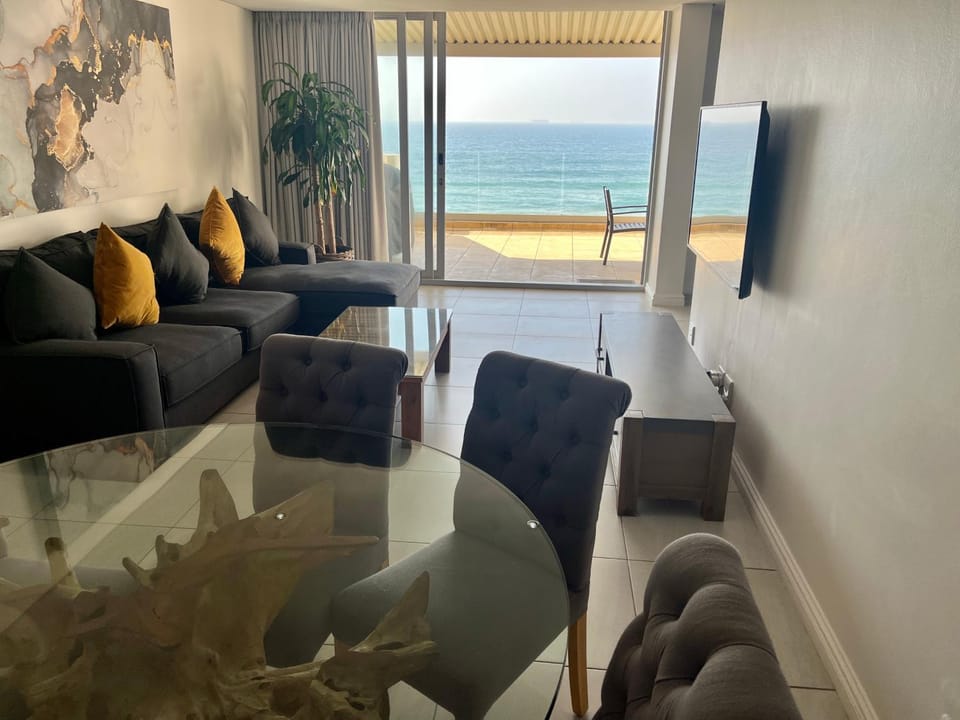 Living room, Seating area, Sea view