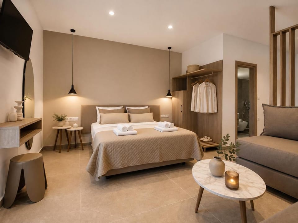 Seating area, Bedroom