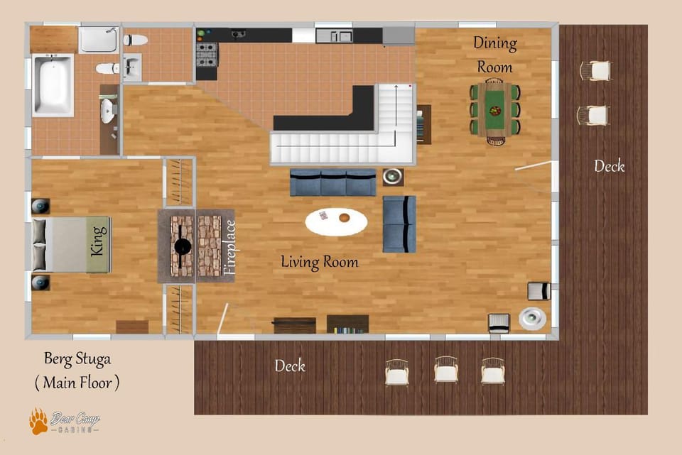 Berg Stuga, Free Attraction Tickets, Game Room, Hot Tub, WIFI!!! Chalet in Sevier County