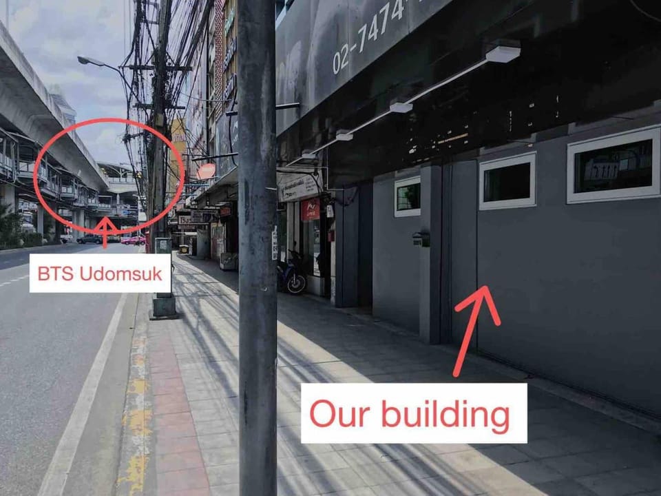 U3 Large 2 Bedroom Full kitchen near BTS Udomsuk Apartment in Bangkok