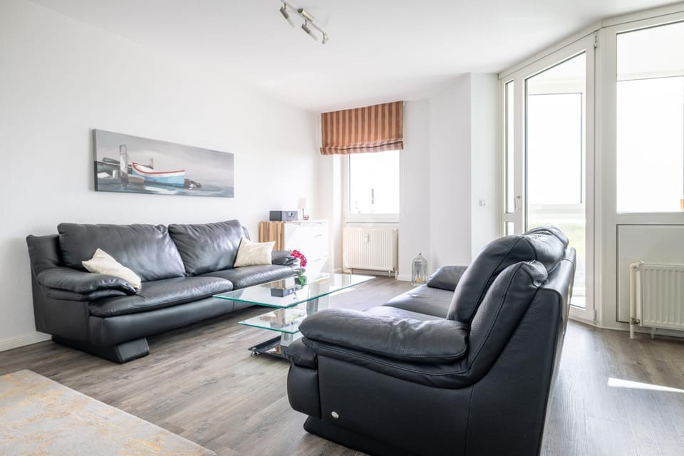 Komfortable Ferienwohnung für 2 am Südstrand mit Wintergarten & Meerblick Wohnung 12 Apartment in Wilhelmshaven